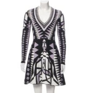 Parker Napa Knit Fit & Flare Dress size Medium